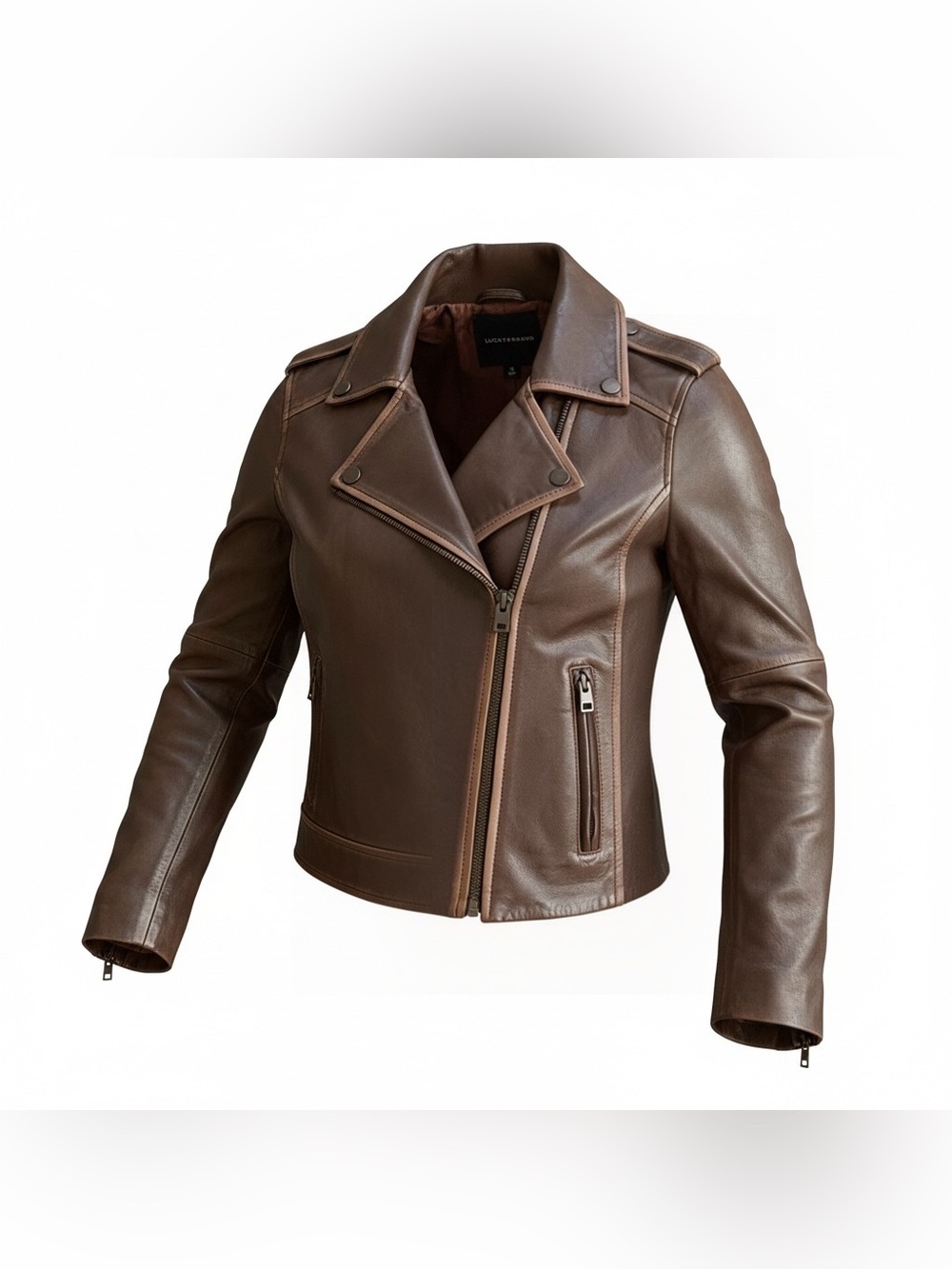 Nwt lucky brand Classic Leather Moto Jacket